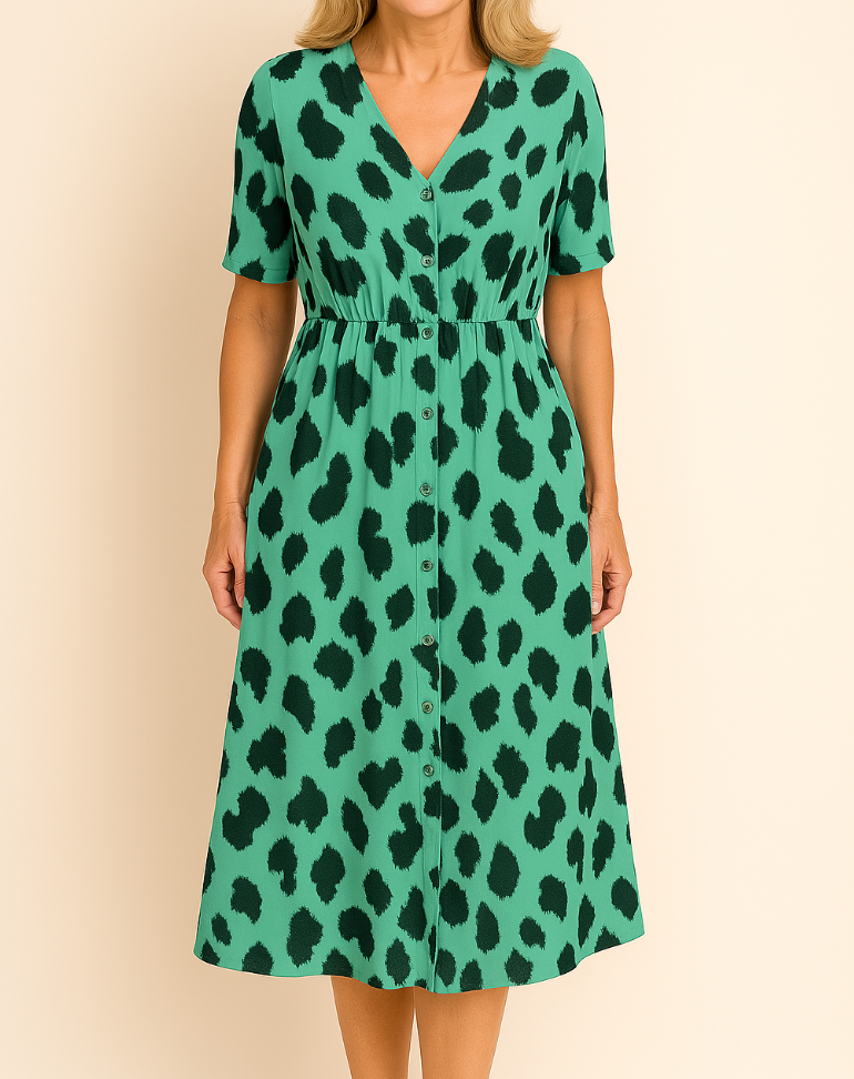 Hilma™ | Leopardklänning