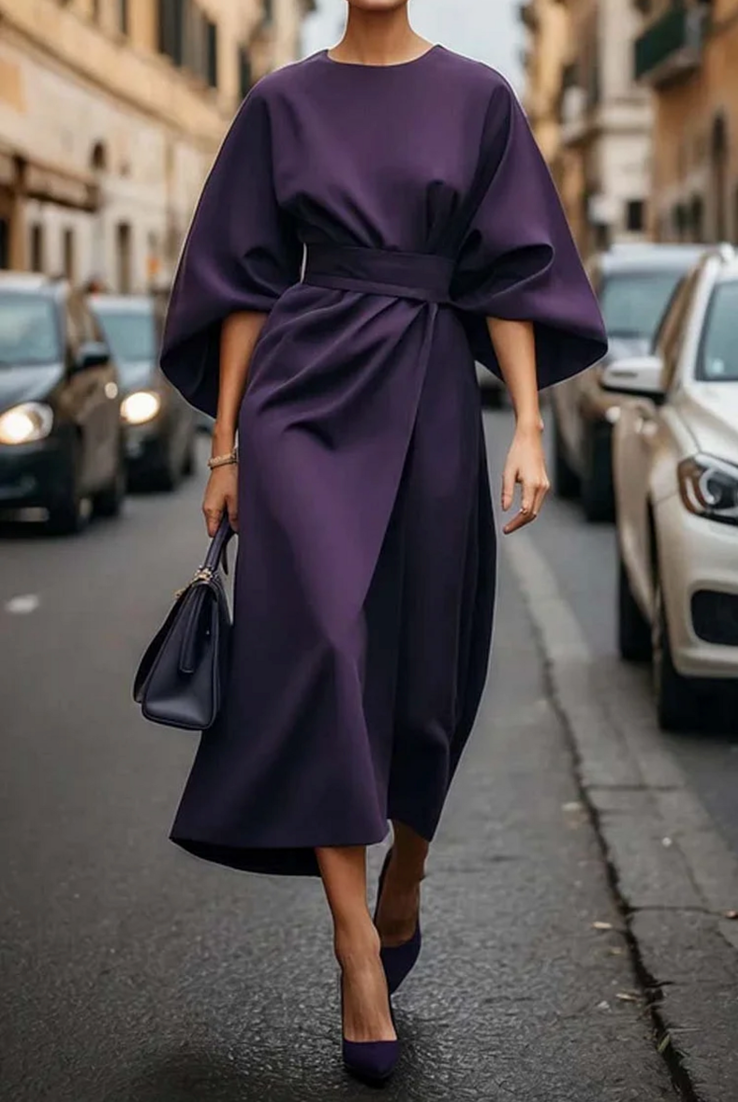 Lena™ | Elegant Klänning – Tidlös Stil för Alla Tillfällen