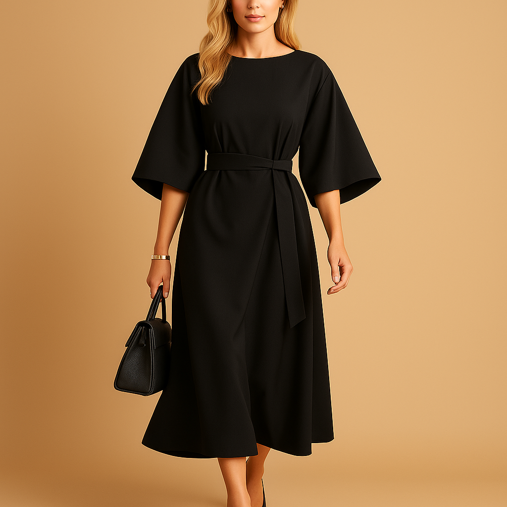 Lena™ | Elegant Klänning – Tidlös Stil för Alla Tillfällen