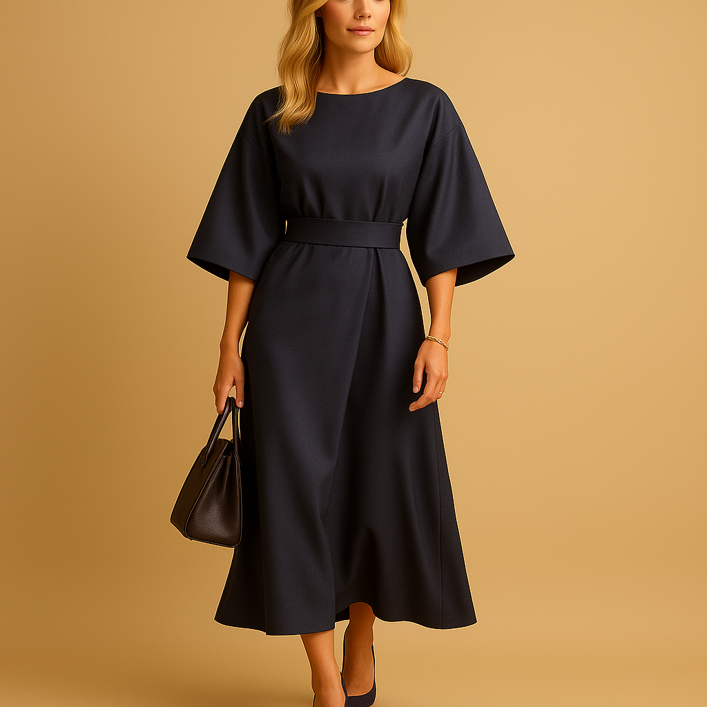 Lena™ | Elegant Klänning – Tidlös Stil för Alla Tillfällen