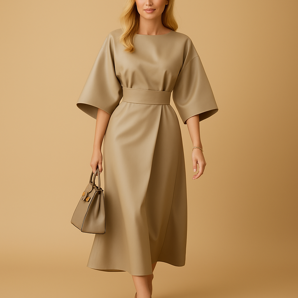 Lena™ | Elegant Klänning – Tidlös Stil för Alla Tillfällen