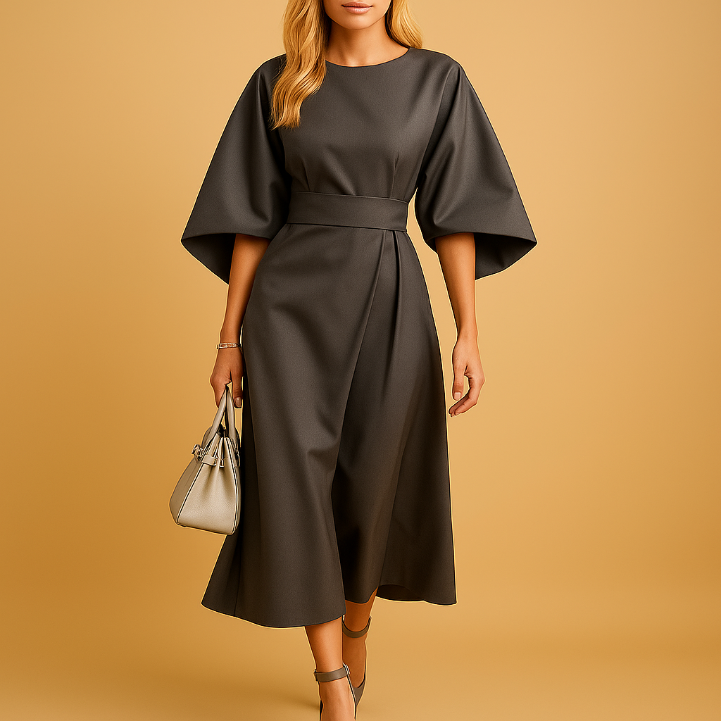 Lena™ | Elegant Klänning – Tidlös Stil för Alla Tillfällen