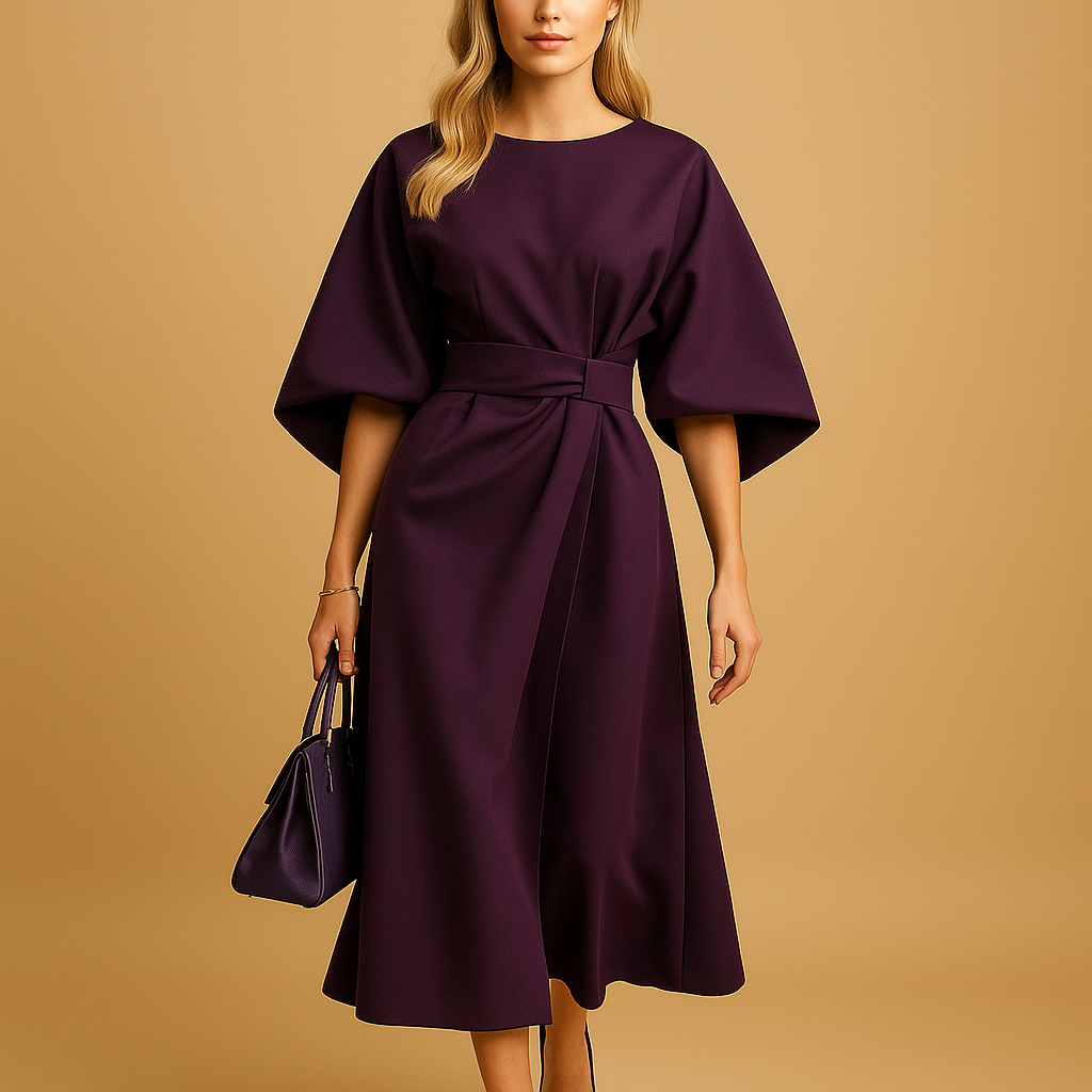 Lena™ | Elegant Klänning – Tidlös Stil för Alla Tillfällen