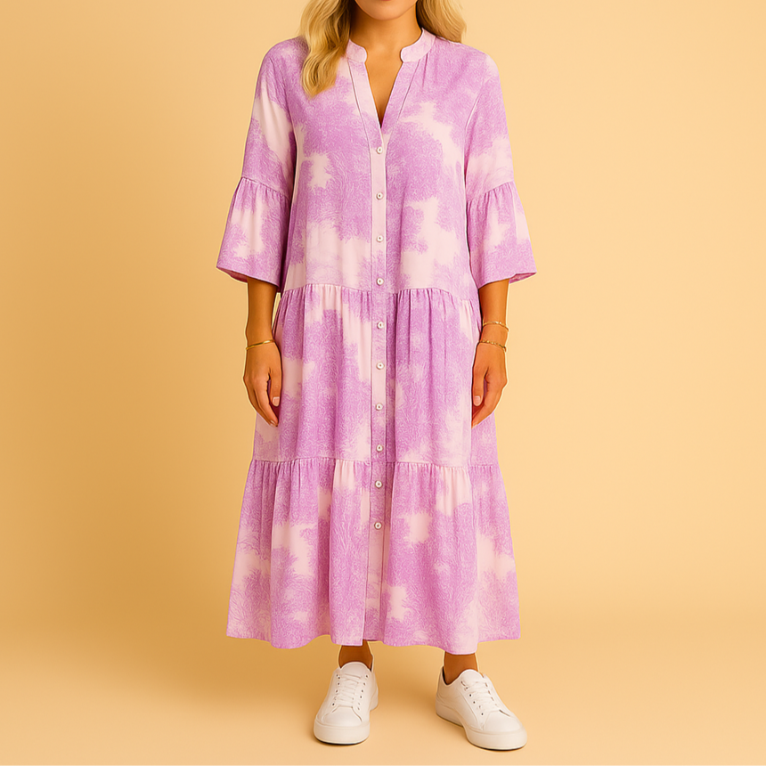Ljuslila Carina™ | Elegant klänning