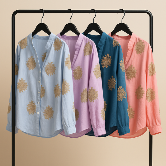 Nora™ | Lätt & Elegant Blus