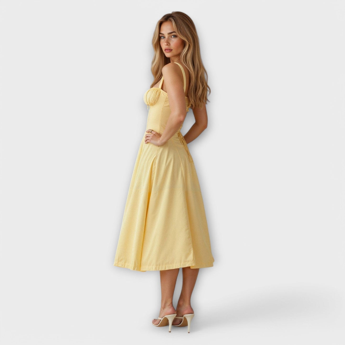 Clara™ | Korsett Midi Klänning