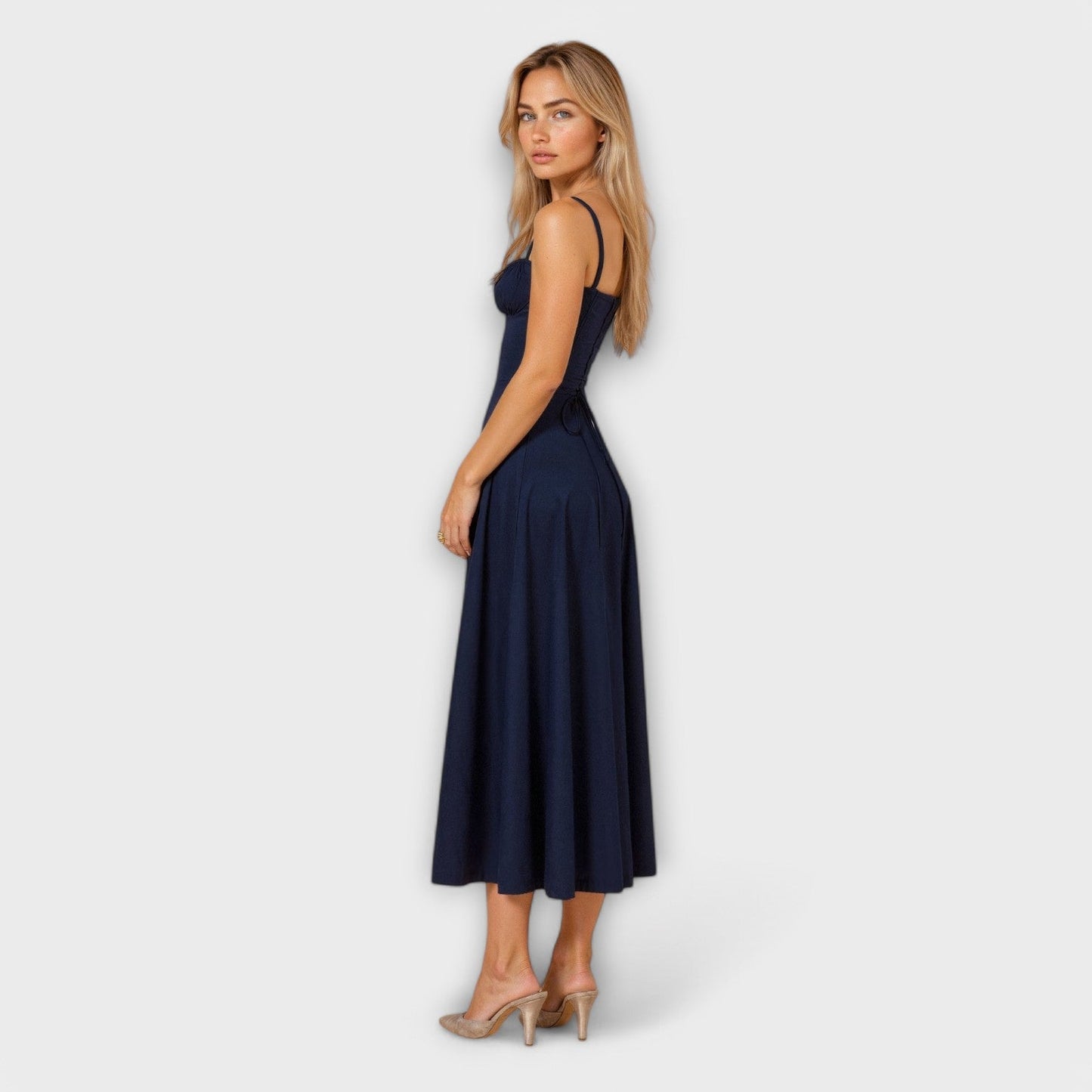 Clara™ | Korsett Midi Klänning