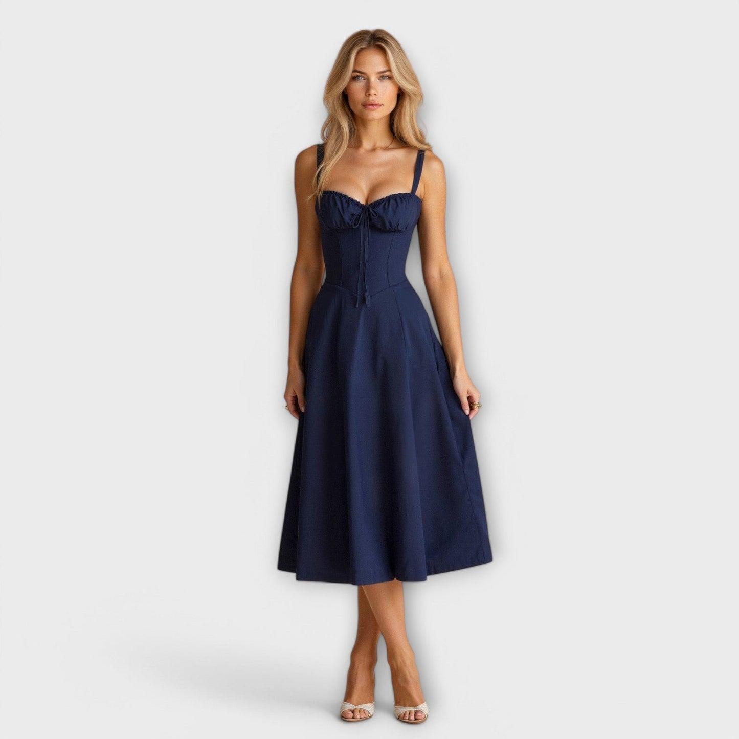 Clara™ | Korsett Midi Klänning
