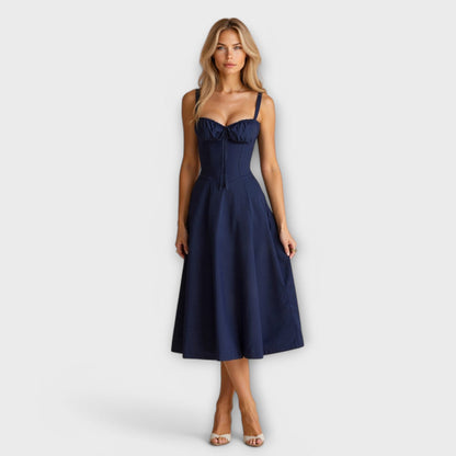 Clara™ | Korsett Midi Klänning