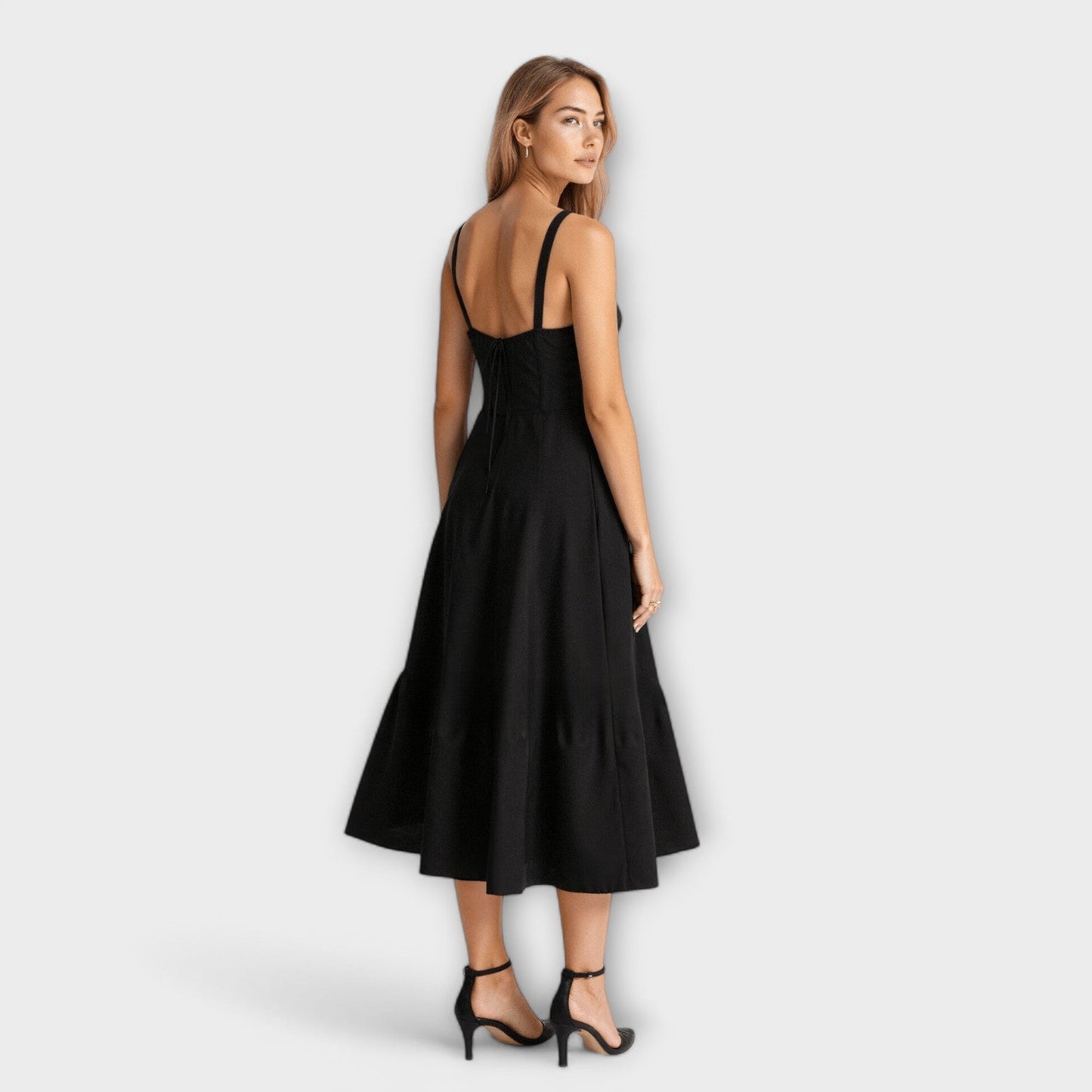 Clara™ | Korsett Midi Klänning