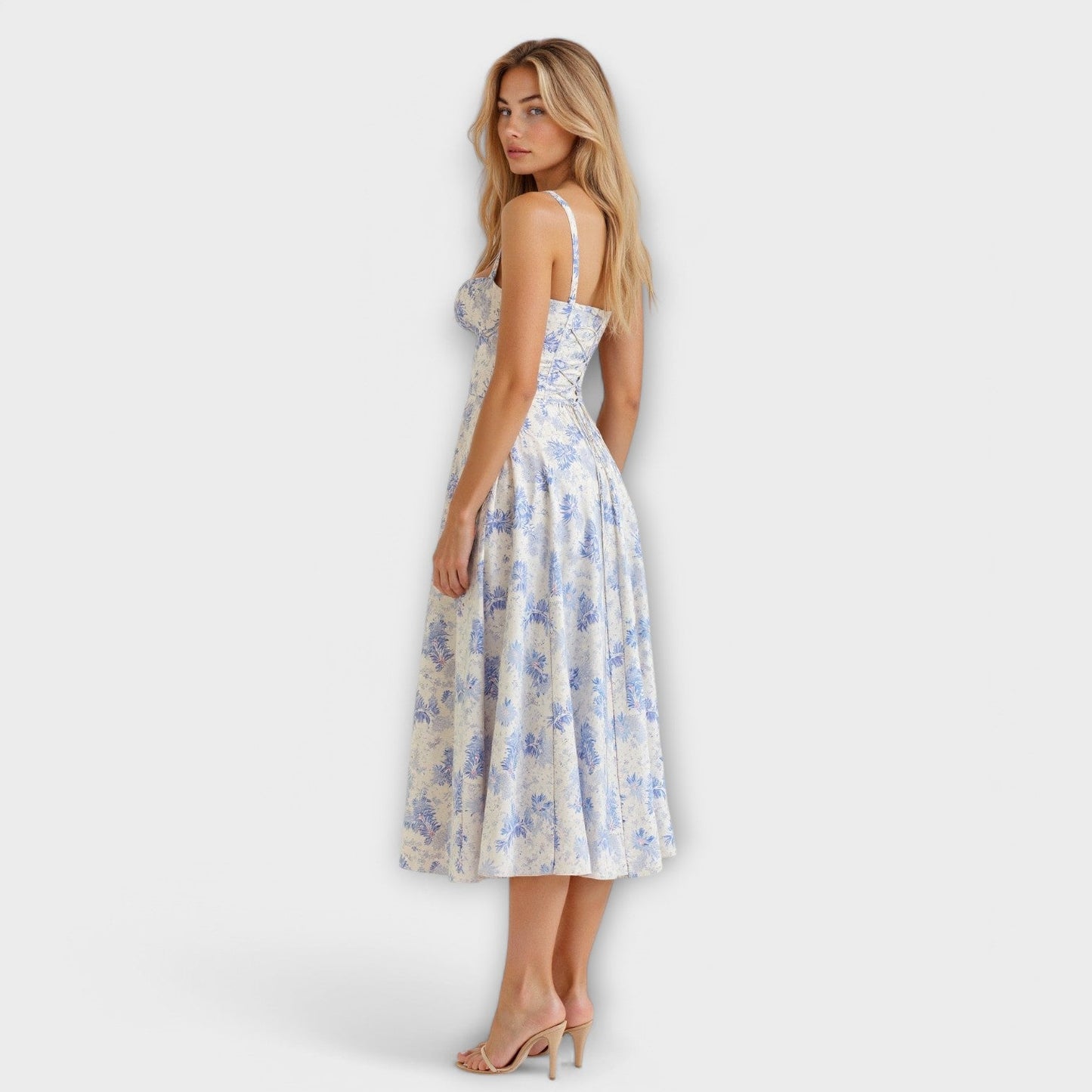 Clara™ | Korsett Midi Klänning