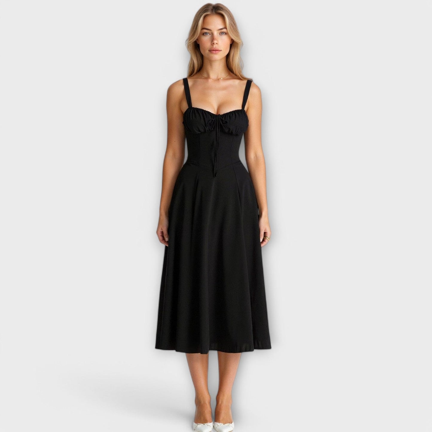 Clara™ | Korsett Midi Klänning